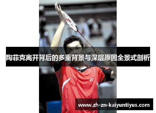 陶菲克离开背后的多重背景与深层原因全景式剖析 陶菲克离开背后的多重背景与深层原因全景式剖析